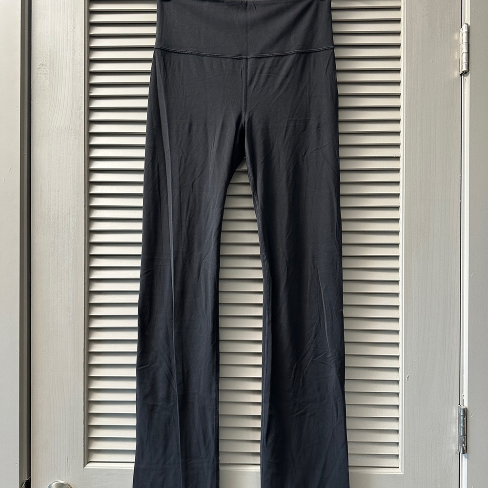 Athleta Elation Straight Leg Pant Medium Tall Black #0065